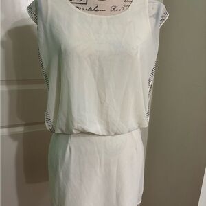 Los Angeles Apparel White Mini Dress